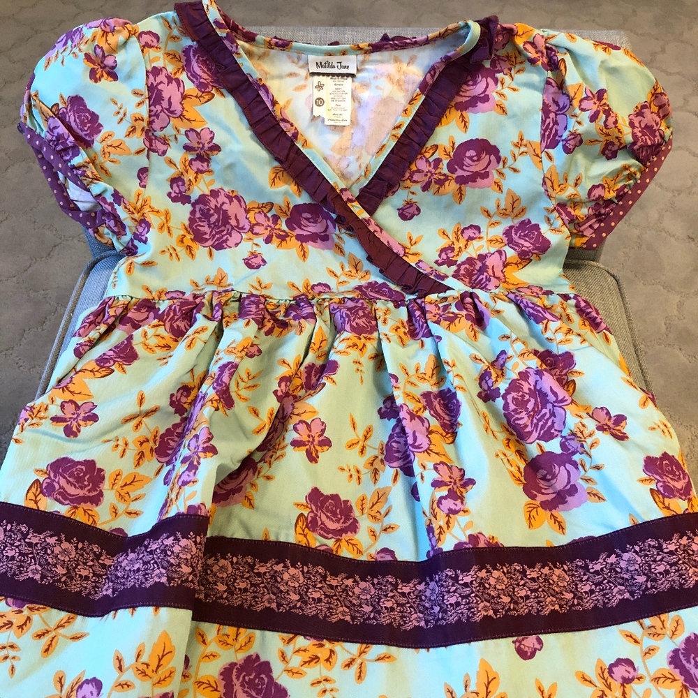 Matilda Jane Lilac Bouquet Wrap Top - Secret Field